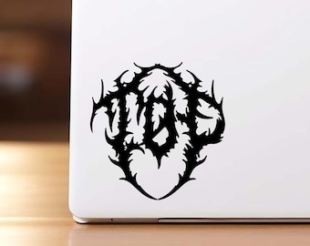 twenty one pilots Metal Logo Vinyl Decal, Car Decal, Laptop Decal Sticker