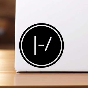 twenty one pilots Logo Vinyl Decal, Car Decal, Laptop Decal Sticker