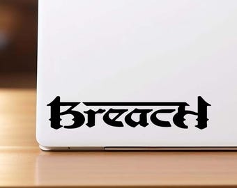 Breach twenty one pilots Logo Vinyl Decal, Car Decal, Laptop Decal Sticker