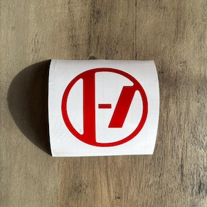Clancy twenty one pilots Logo Vinyl Decal, Car Decal, Laptop Decal Sticker