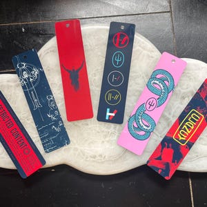 Metal Bookmark twenty one pilots Designs