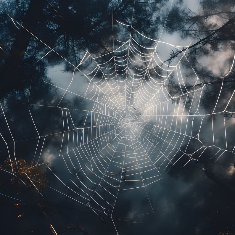 Preview image for 14 Spider Web Digital Design Papers