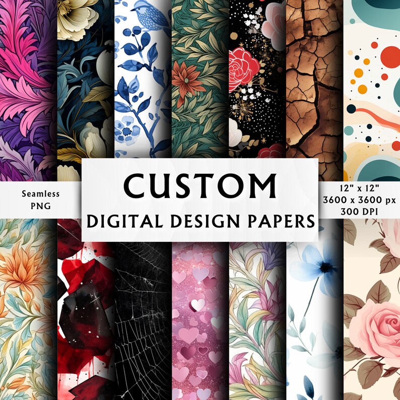 Cover image for Custom Digital Design Papers