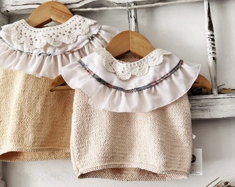 Cotton Knitted Blouse “Coco” - Baby & Kids