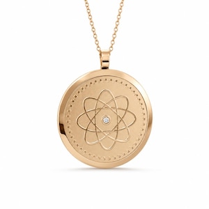 Quantum Energy Necklace, EMF Protection Pendant, Sacred Geometry Necklace, Scalar Energy Jewelry, Orgonite Pendant