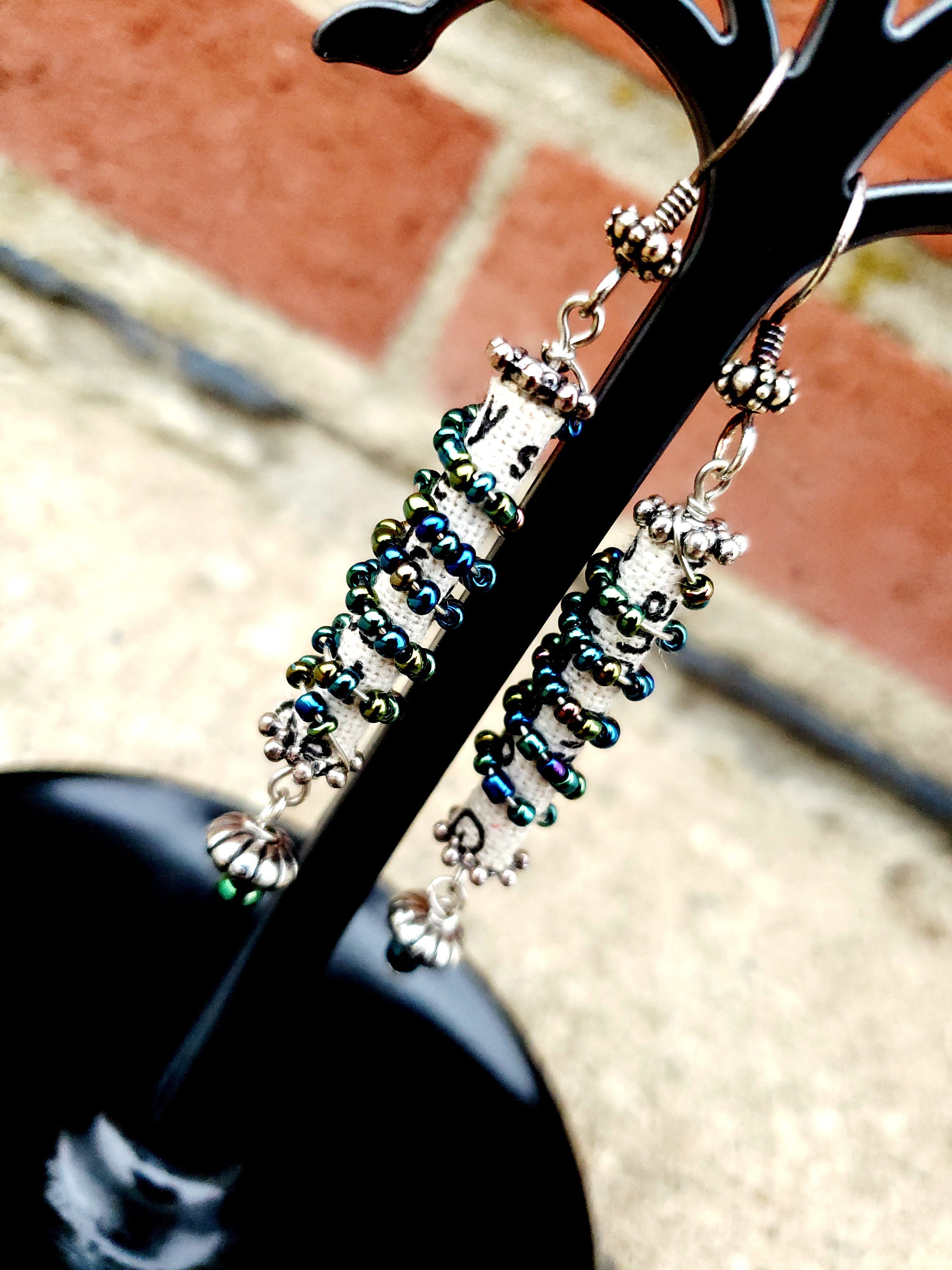 Handmade Unique Dangle Earrings Etsy