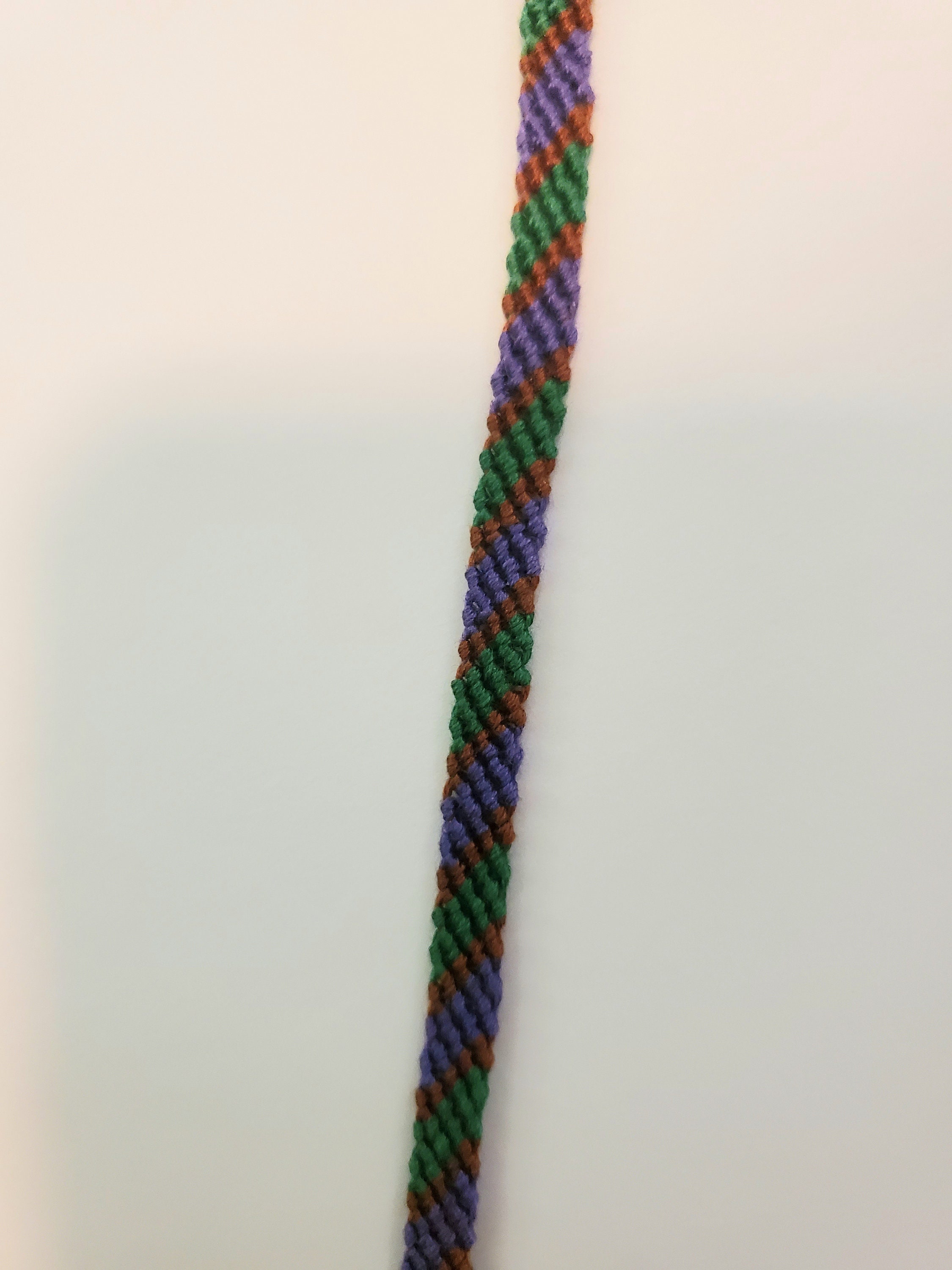 Neon Chain Link Candy Stripe Friendship Bracelet - Etsy India