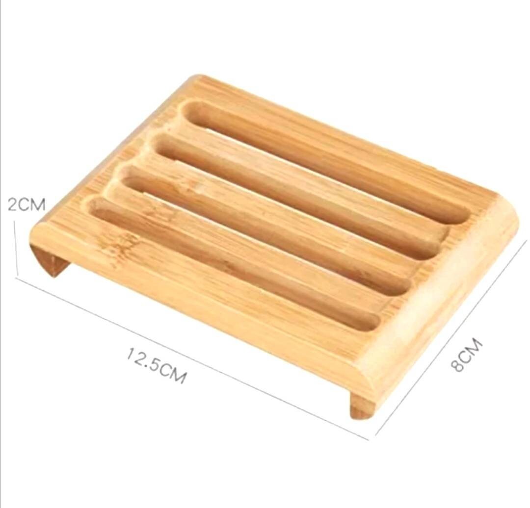 Natural Draining 100 Bamboo Soap Dishes Sustainable Living Etsy