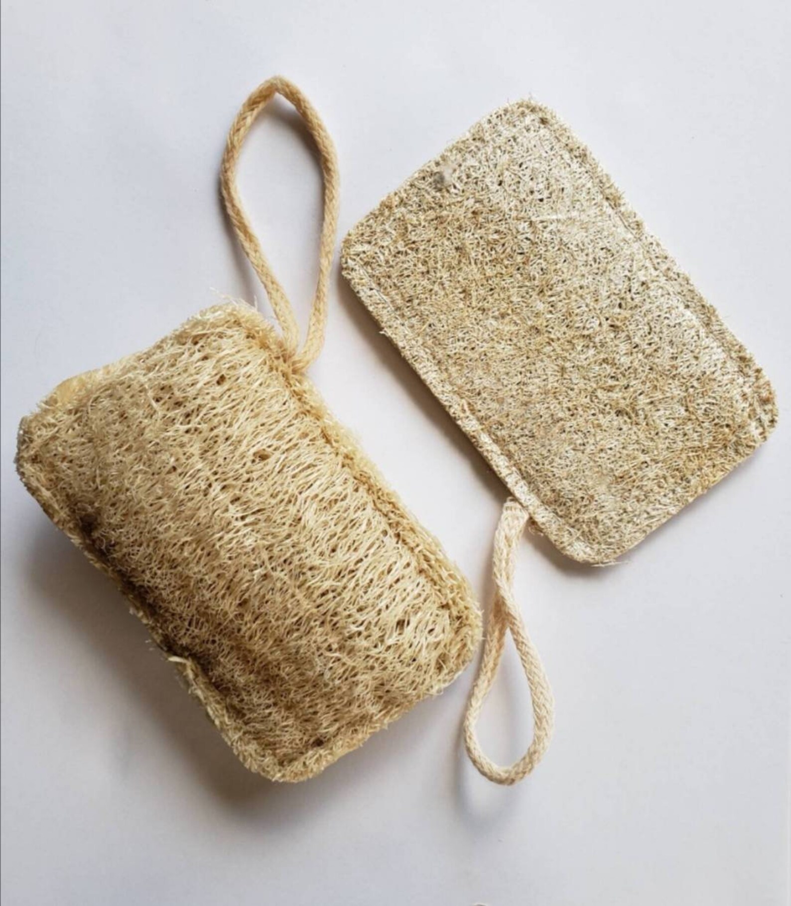 Eco friendly loofah exfoliating sponge Natural Face and Body Etsy