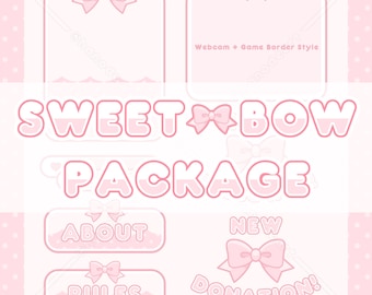 Sweet Bow - Full Twitch Package (Animated)