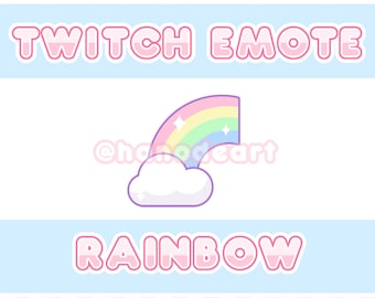 Rainbow Emote (Twitch, Discord, Stream)