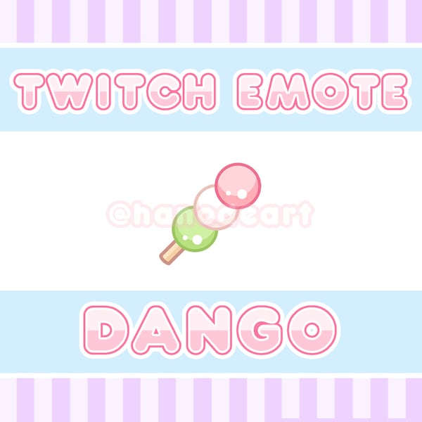 Dango Emote (Twitch, Discord, Stream)