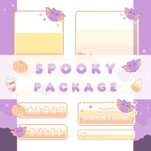 Spooky Theme - Full Twitch Package (Animated)