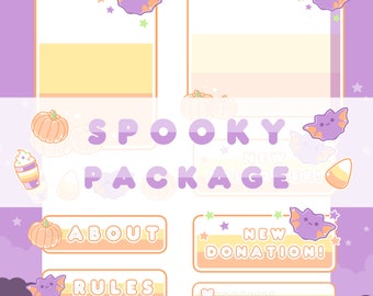 Spooky Theme - Full Twitch Package (Animated)