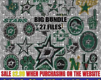 Dallas-Stars Hockey Teams Svg, Dallas-Stars Svg, N--H--L Svg, N--H--L Svg, Png, Bundle 27 Files