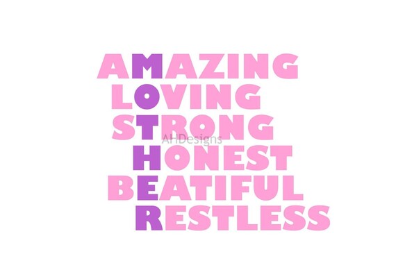 Free Free Mom Poem Svg 600 SVG PNG EPS DXF File