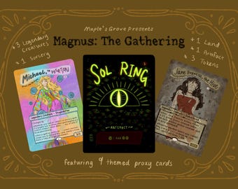 VORBESTELLUNG Magnus: The Gathering, Spooky Trading Card Proxy Bundle
