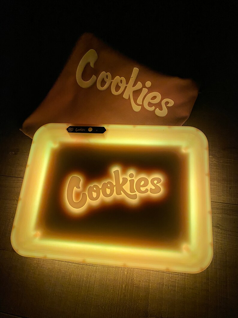 Rolling Tray Cookies LED up to Six Colors Etsy