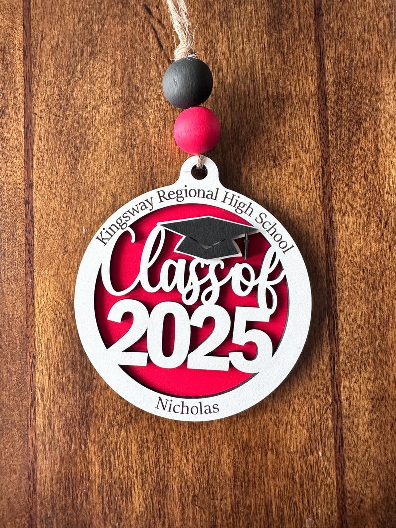 Personalized Class of 2025 Ornament, Graduation Gift - Etsy