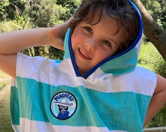 Kid's Poncheau "Yikes Stripes" Surf Changing Towel