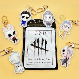 Cute Spooky Slasher Keychain Blind Box: Glow in the Dark