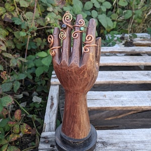 Copper Spiral Ring