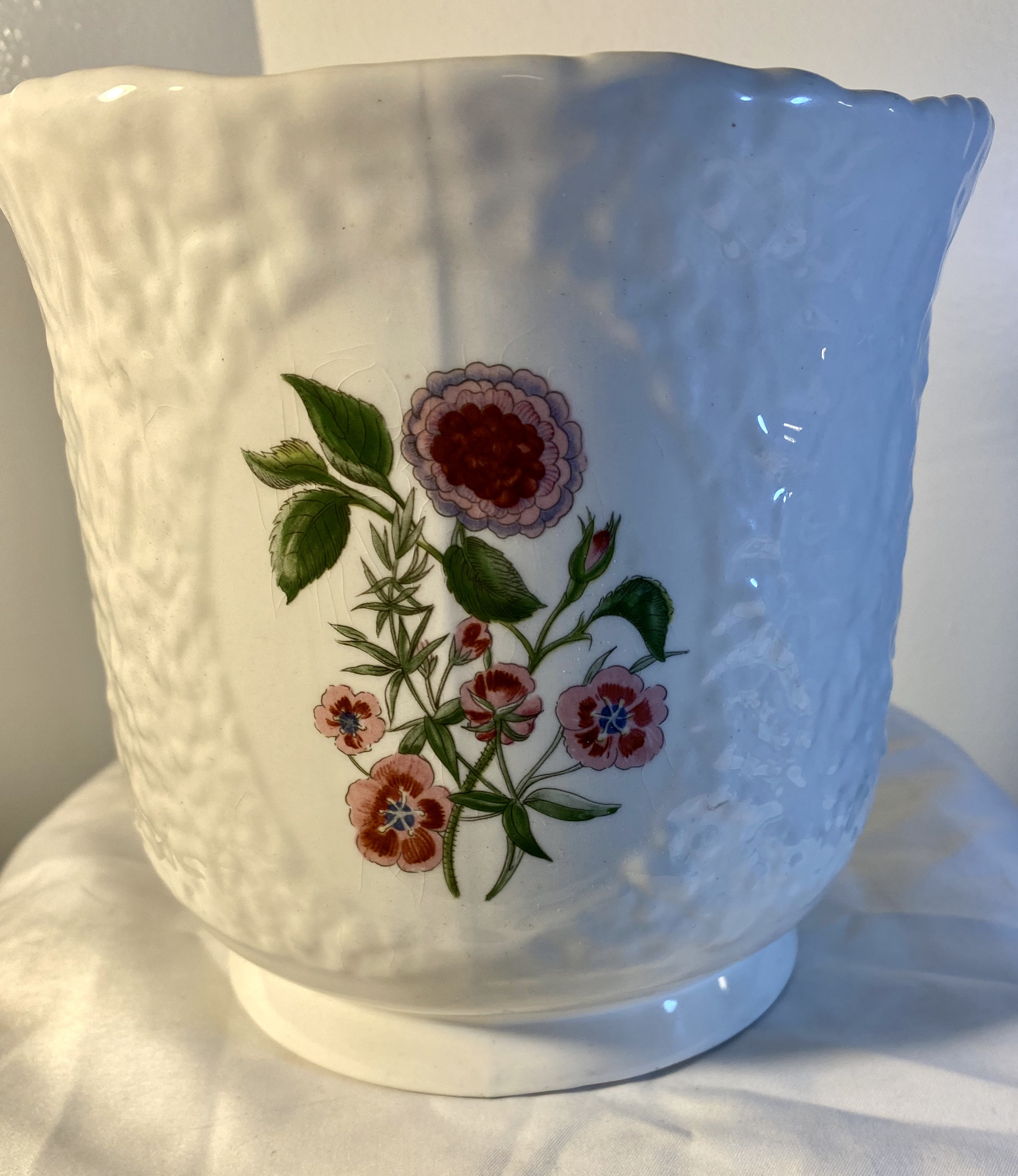 Large Cachepot Woodstock by Royal Cauldon Etsy