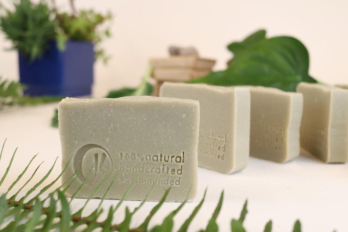 Shampoo Bar Unscented Homemade 100 Organic Plastic Etsy