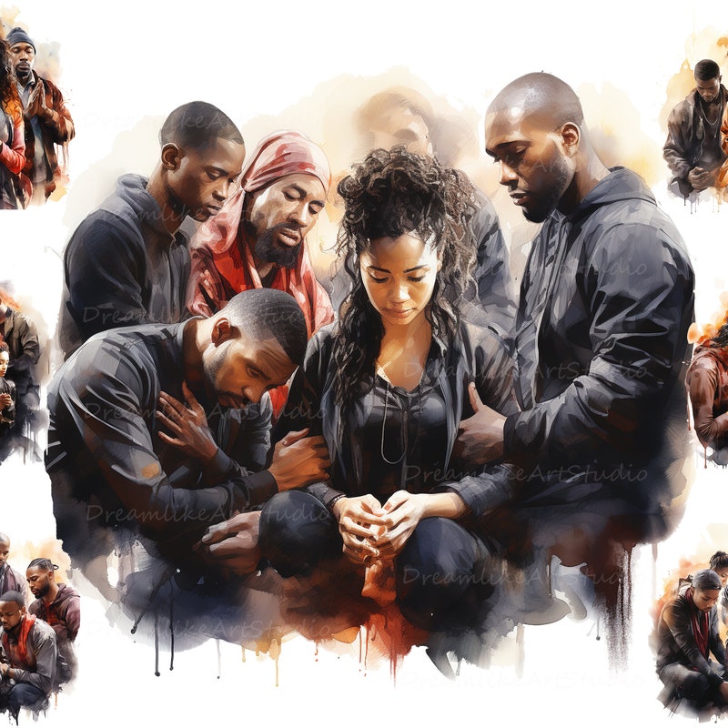 African American Religious Clip Art - Etsy