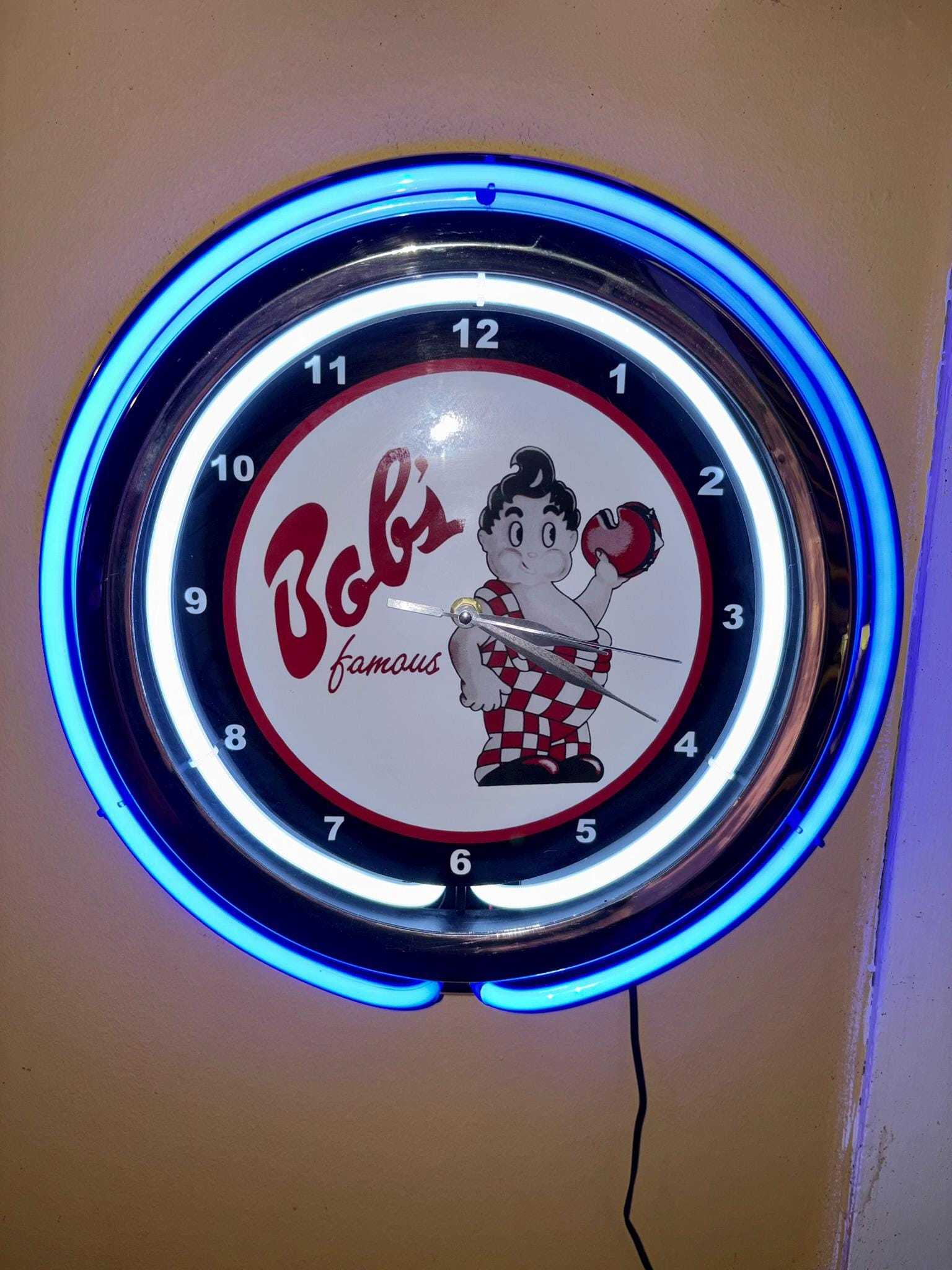 Bob's Big Boy ヴィンテージ 置時計 Big Boy Restaurant Clock - Etsy