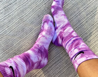 lavender nike socks