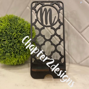 Phone Stand SVG file for Lasers - Not the actual stand