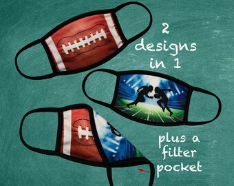 Football Face Mask - Etsy