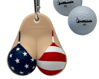 Ballkinis Top USA Bikini Golf Ball Holder | Patent Pending