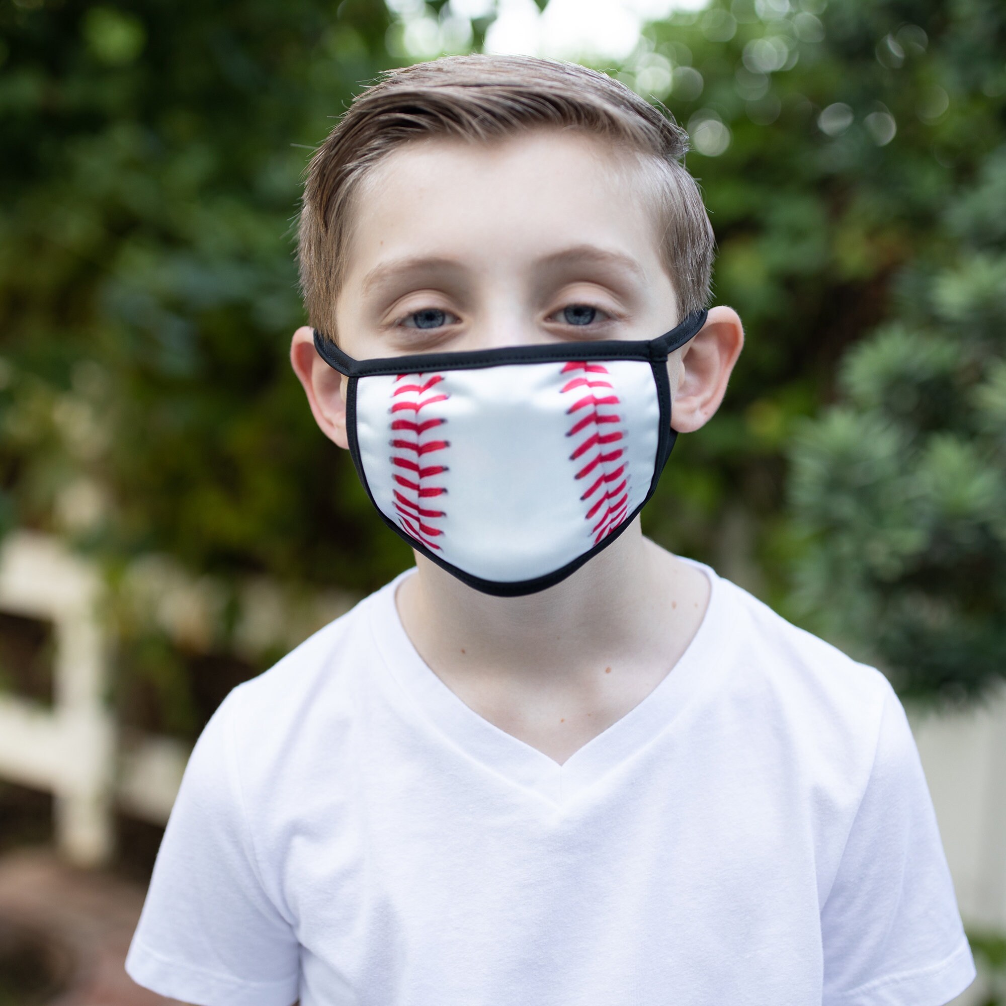 Baseball Kids Face Mask Kids Baseball Mask Reversible Etsy