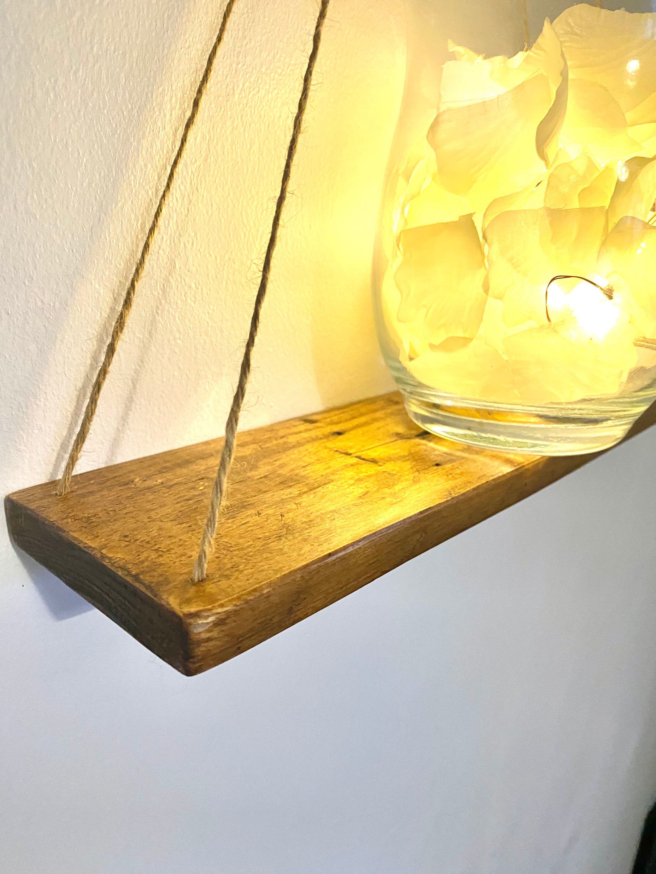 Hängendes Regal schwimmendes Regal rustikale hängende Regal | Etsy