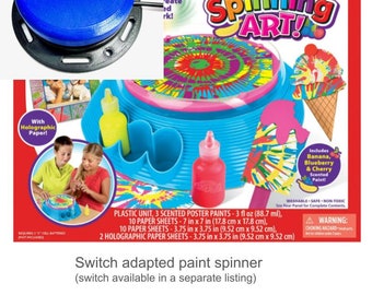 Switch Adapted Spin Art Toy Etsy