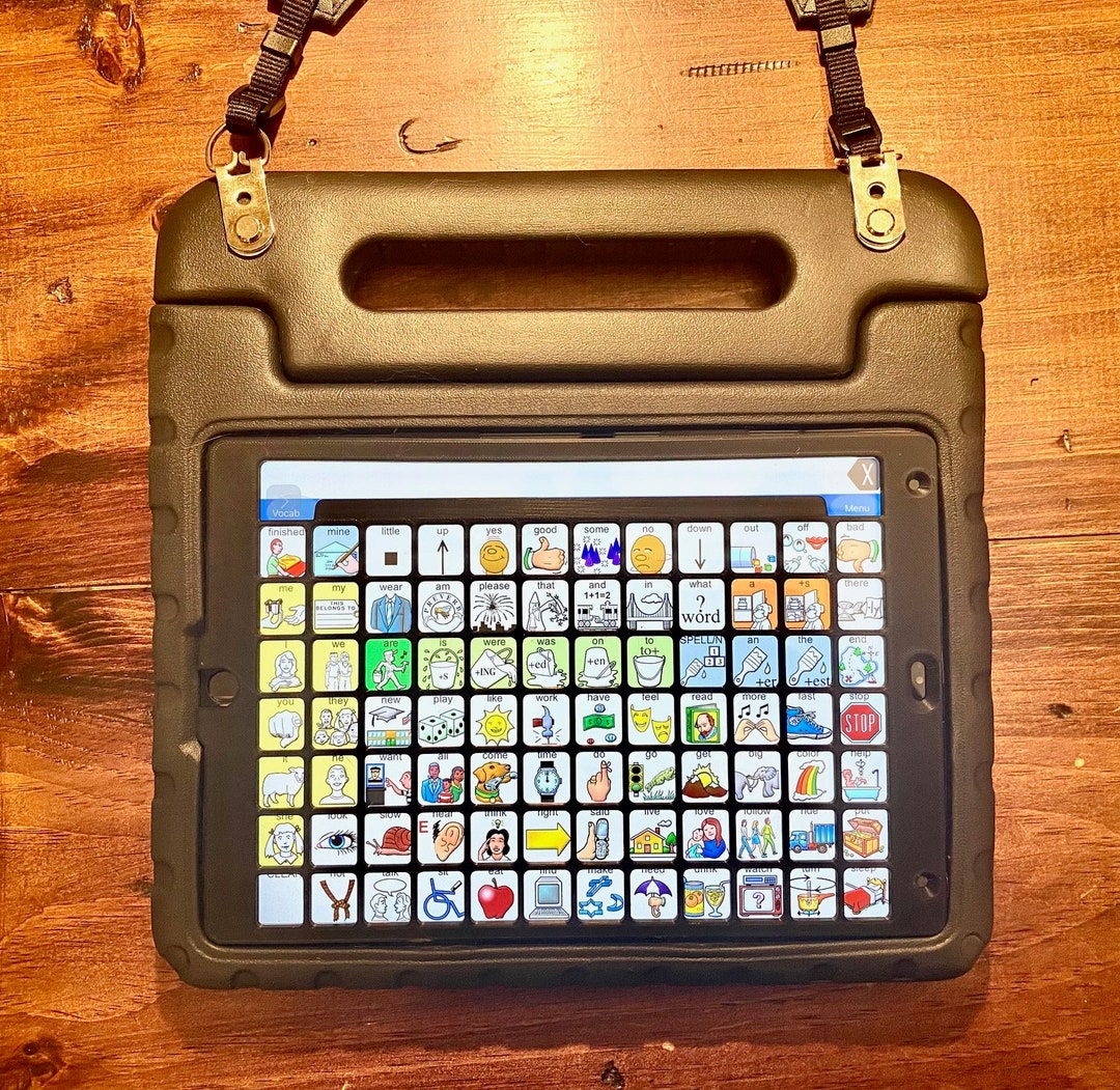 AAC Keyguard Bundle for Foam Handle Case, 3D Printed proloquo2go