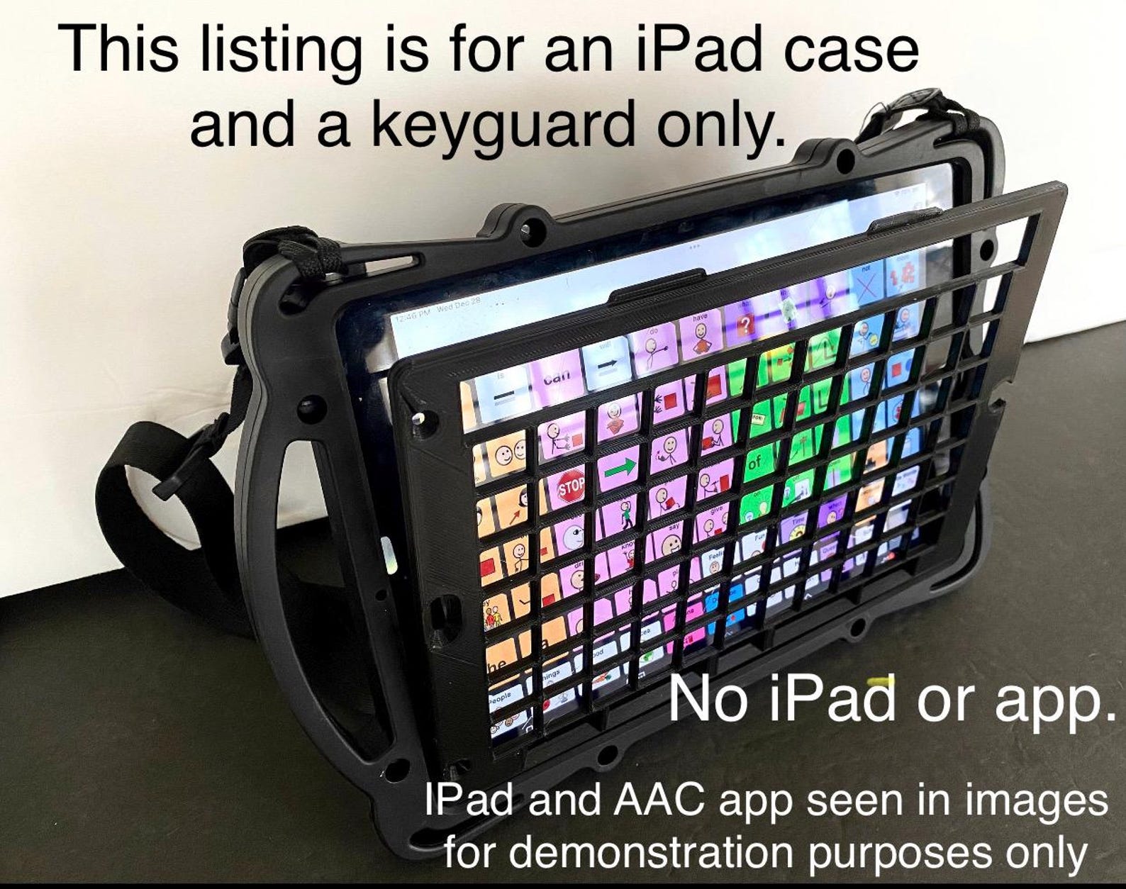 IPad 10.2 (7/8/9th Generation) AAC Keyguard Bundle for Rug-ed Case ...