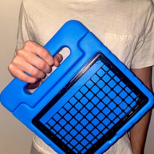 iPad 10.9 (10/11:e generationen) AAC-tangentskyddspaket för skumhandtagsfodral (Lamp Words for Life, Proloquo2Go, TouchChat, TDSnap, SFY, etc.)