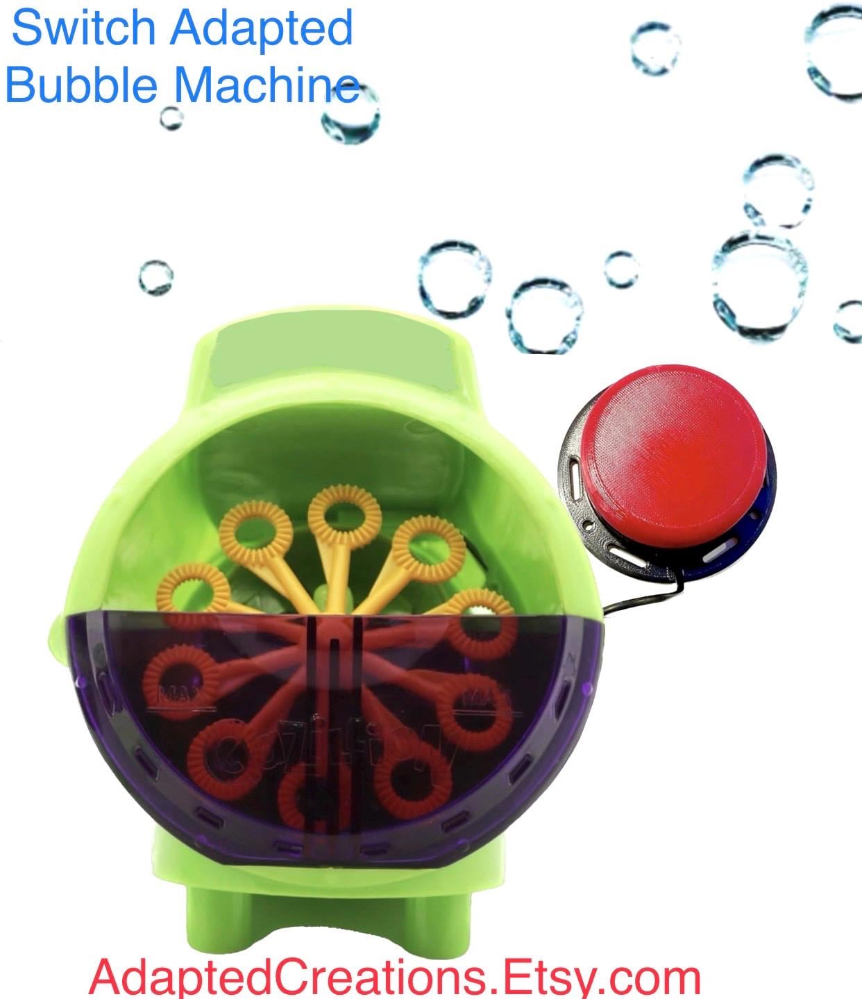 New! Amazing Switch-adapted Bubble Machine!! High Quality! Speech ...