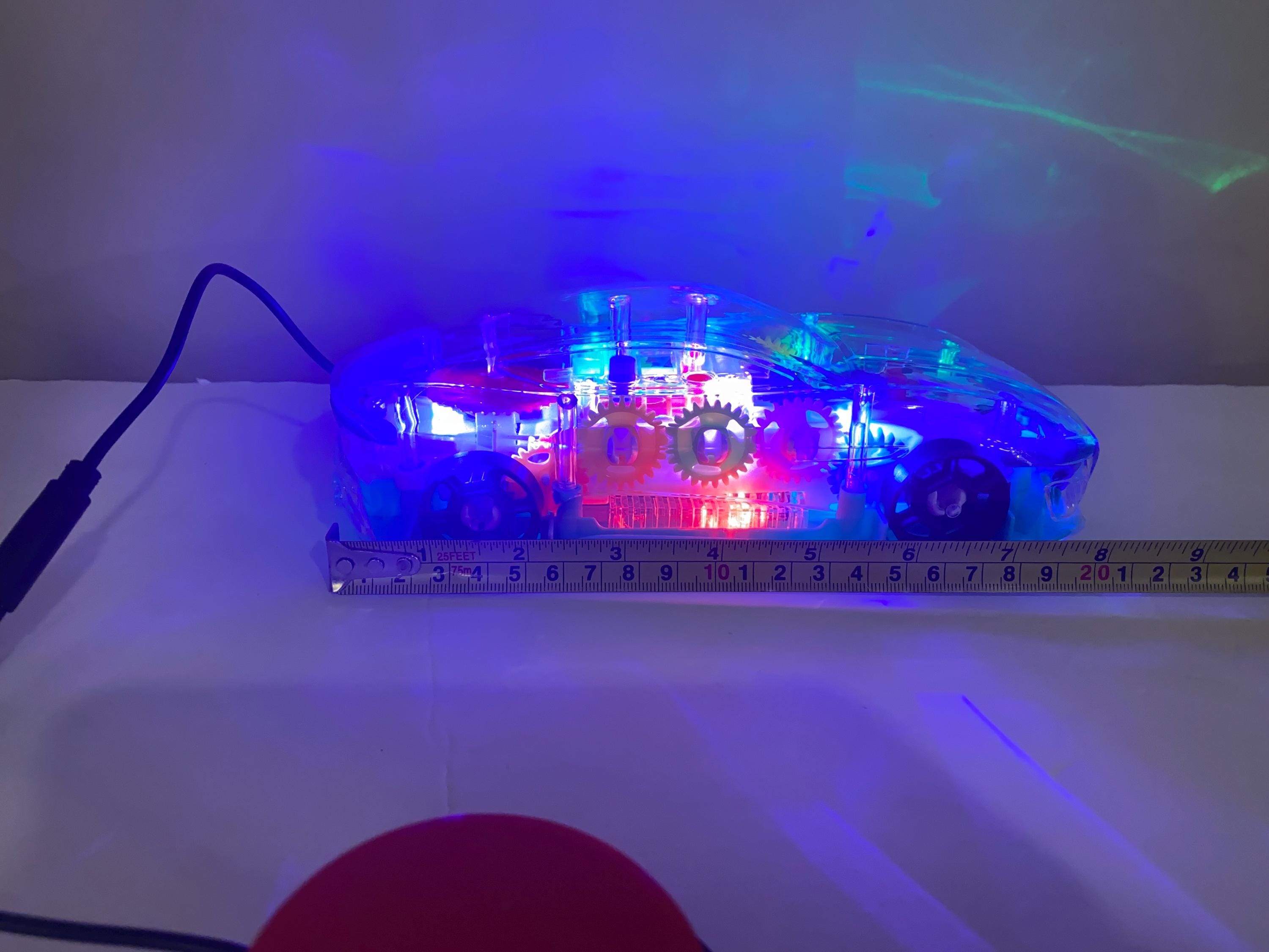 Switch Adapted Car Toy With Gears! Lights, Movement, and Music. Video ...