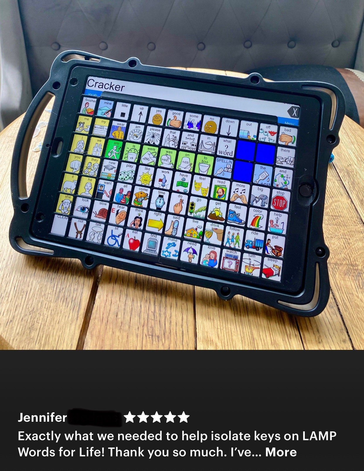 IPad 10.2 (7/8/9th Generation) AAC Keyguard Bundle for Rug-ed Case