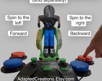 Wheelchair racer. Spins/races! Special Education / Needs, Assistive Technology, speech, occupational, physical therapy.