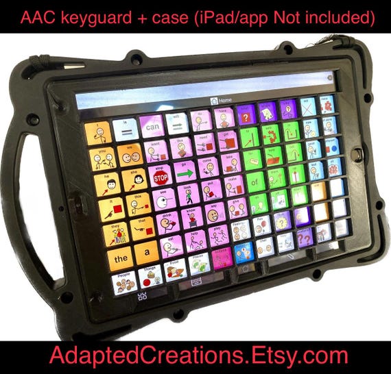 IPad 10.2 (7/8/9th Generation) AAC Keyguard Bundle for Rug-ed Case