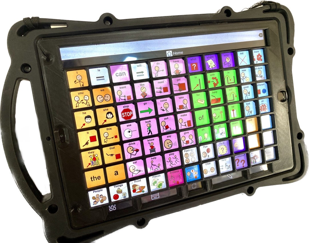 AAC Keyguard Bundle for Ruged iPad Case. Amazing With Handle AAC Apps