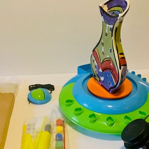 Switch Adapted Pottery Wheel Toy. All Materials Included. Video Link in Description!
