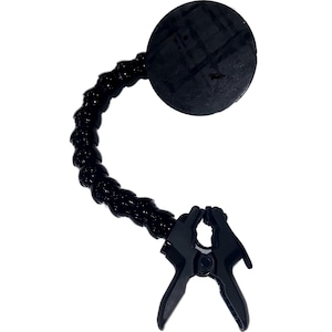 Flexible Schalterhalterung! Inklusive Klemme, flexiblem Verlängerungsarm, benutzerdefinierter Schalterplatte und Klebstoff