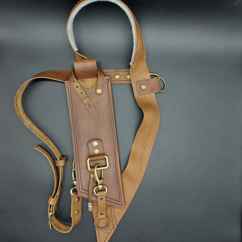 Universal Knife Sheath With Shoulder Straps Handcrafted in Etsy