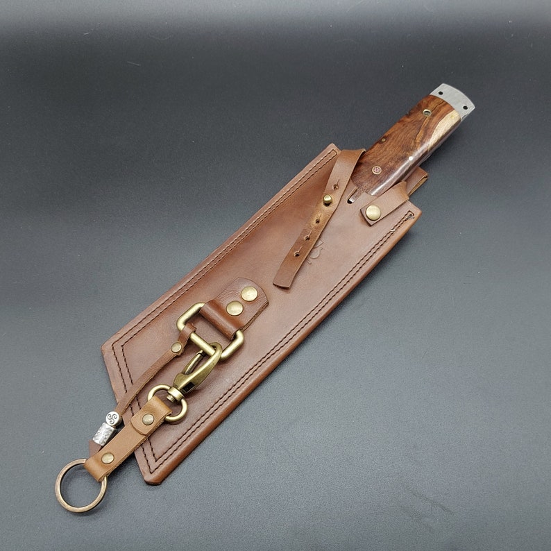 Universal Knife Sheath With Shoulder Straps Handcrafted in Etsy